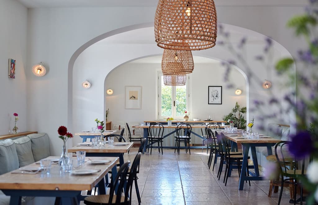 Peek inside the new restaurant at creative retreat Villa Lena
