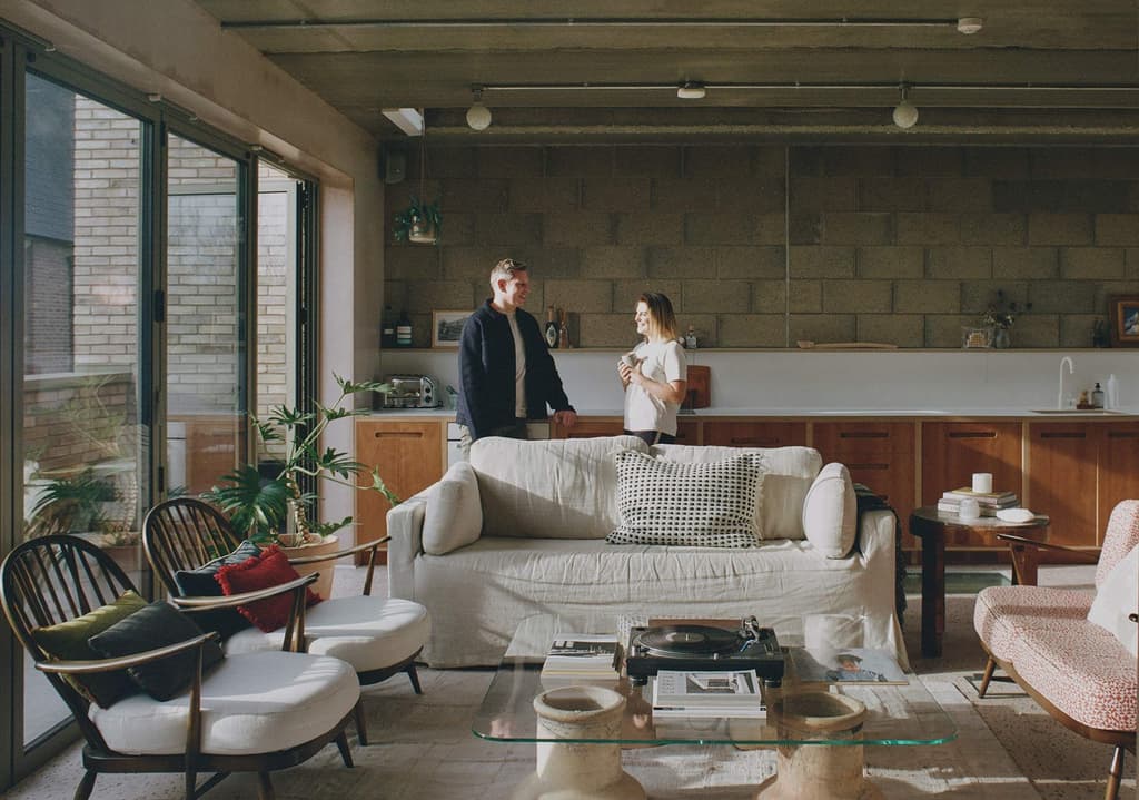 How we live: developer-designer duo Jonathan Ellis and Sophie Smith take us inside their testbed London home Hide