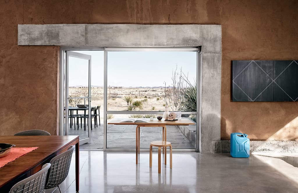 Minimalist Marfa compound lists for $3.5m
