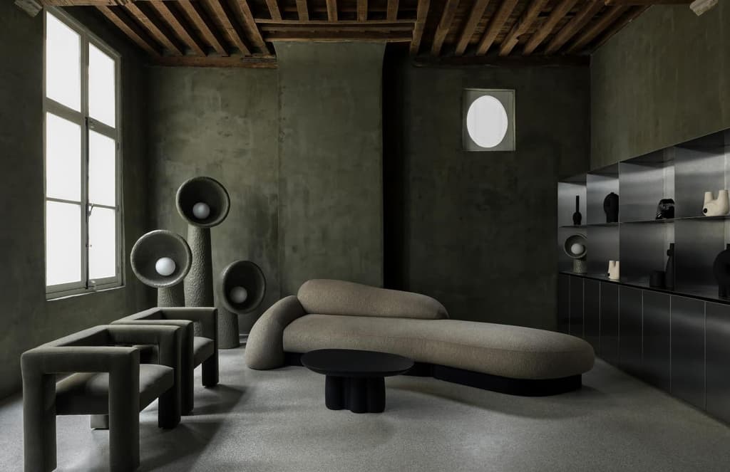 Faina’s earthy new Antwerp gallery space will showcase ‘live design’