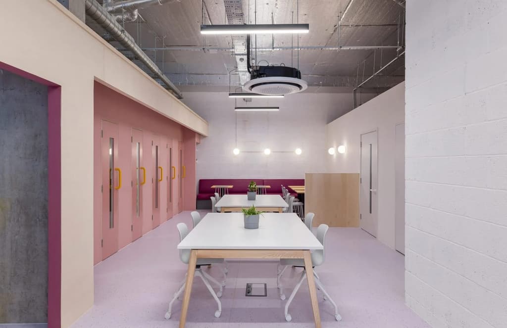Coworking space ARC Club balances form and function in London’s Camberwell