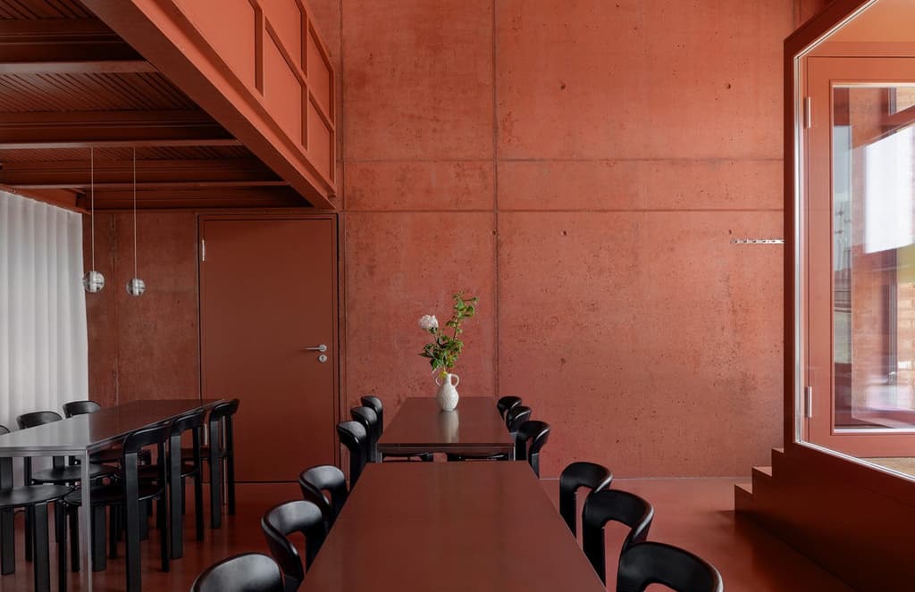 Berlin’s LOK6 is dipped in a terracotta colour palette