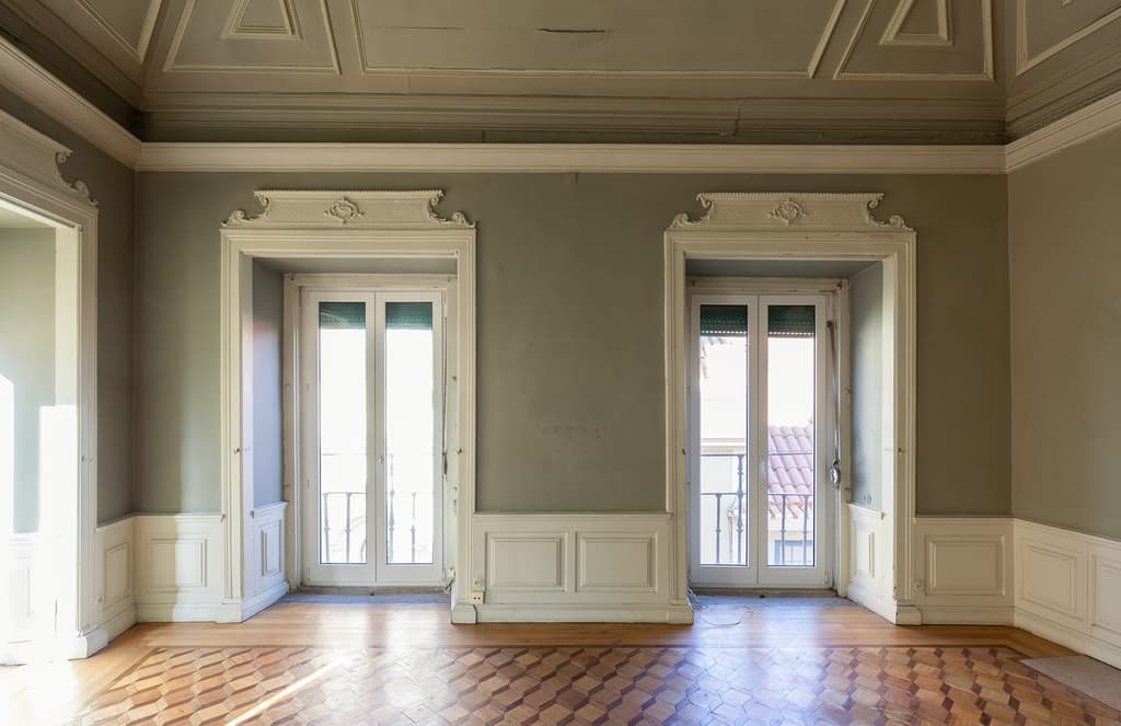 Faded grandeur: this 19th century Lisbon apartment is an enticing renovation challenge