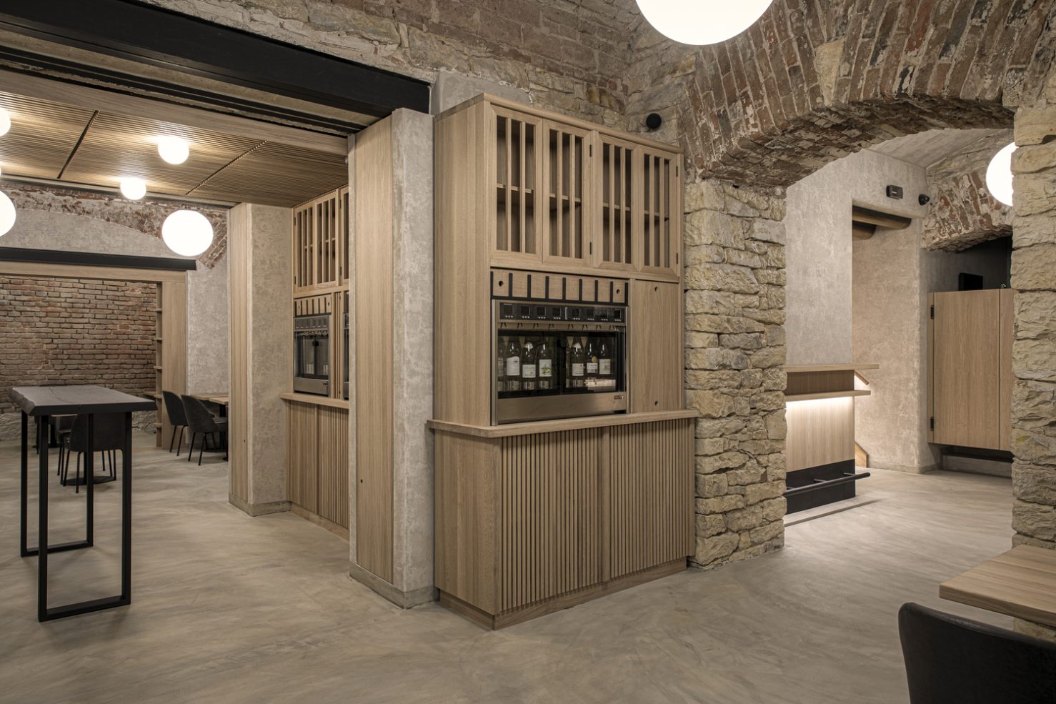 Prague bar Wine List celebrates its past via 'layered' interiors - The ...