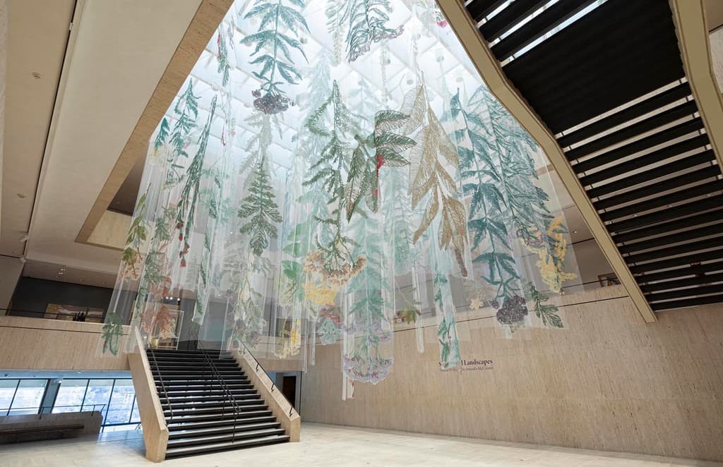 Amanda McCavour turns the Chazen Museum’s courtyard into an ephemeral prairie