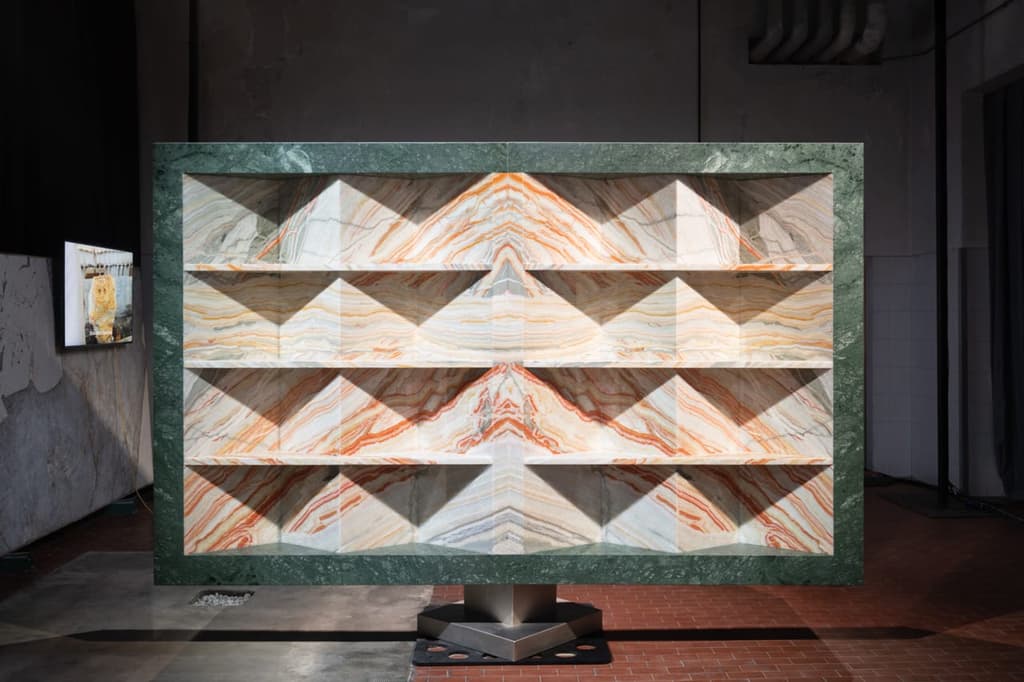 Balance cabinet by SolidNture, designed by OMA.Photography: Marco Cappelletti