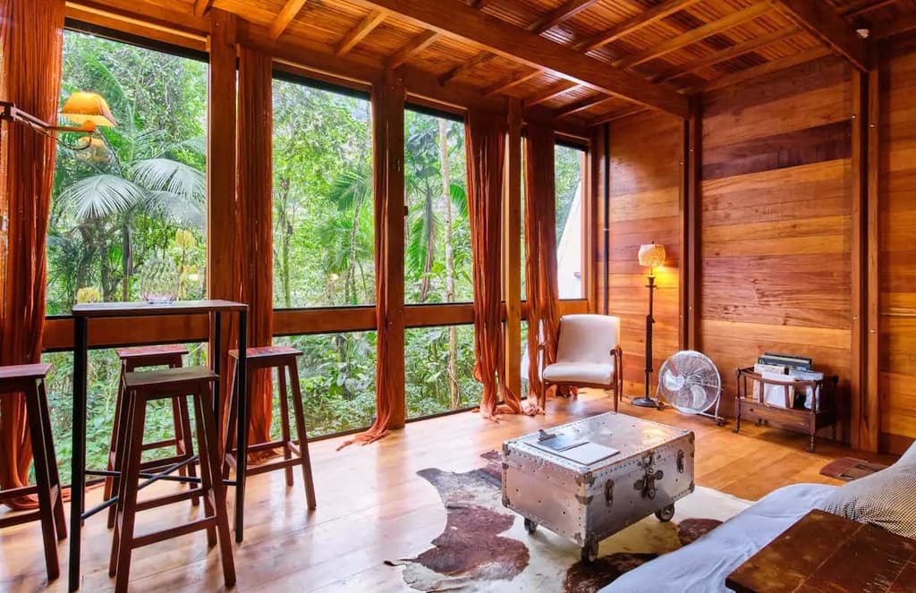 An architect's treetop retreat communes with the monkeys