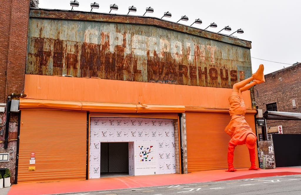 Virgil Abloh's Vuitton x Air Force 1 collab goes on view in Brooklyn