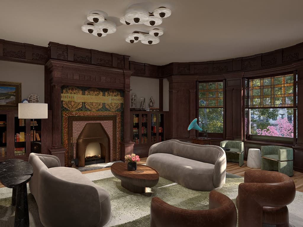 The Ayers Mansion is the last surviving Tiffany-designed home is for sale in Boston