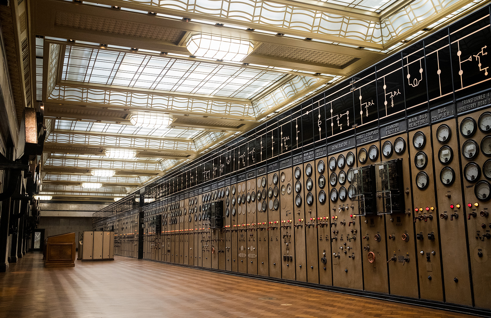 Battersea Power Station's restored Control Room A