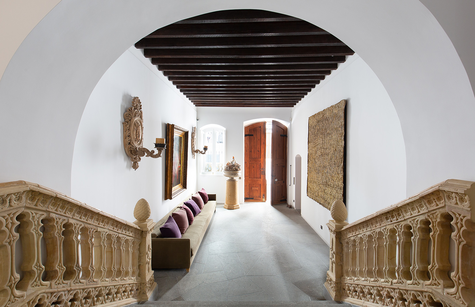An old Ibizan palace shines again after refurb by Pascal Cheikh Djavadi
