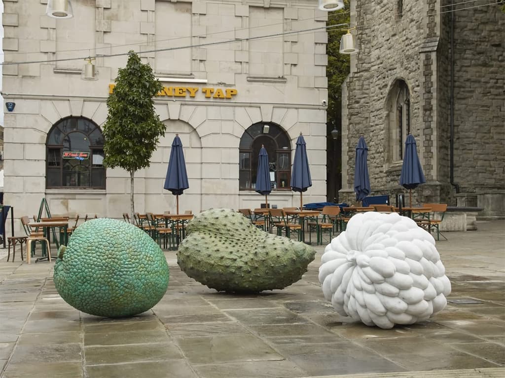 Veronica Ryan, 'Custard Apple (Annonaceae), Breadfruit (Moraceae) and Soursop (Annonaceae)', 2021. Courtesy the artist. Photography: Andy Keate
