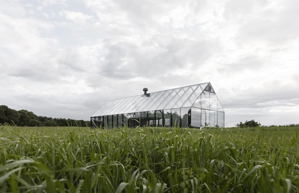 Norm Architects designs a glasshouse for Michelin star restaurant Äng