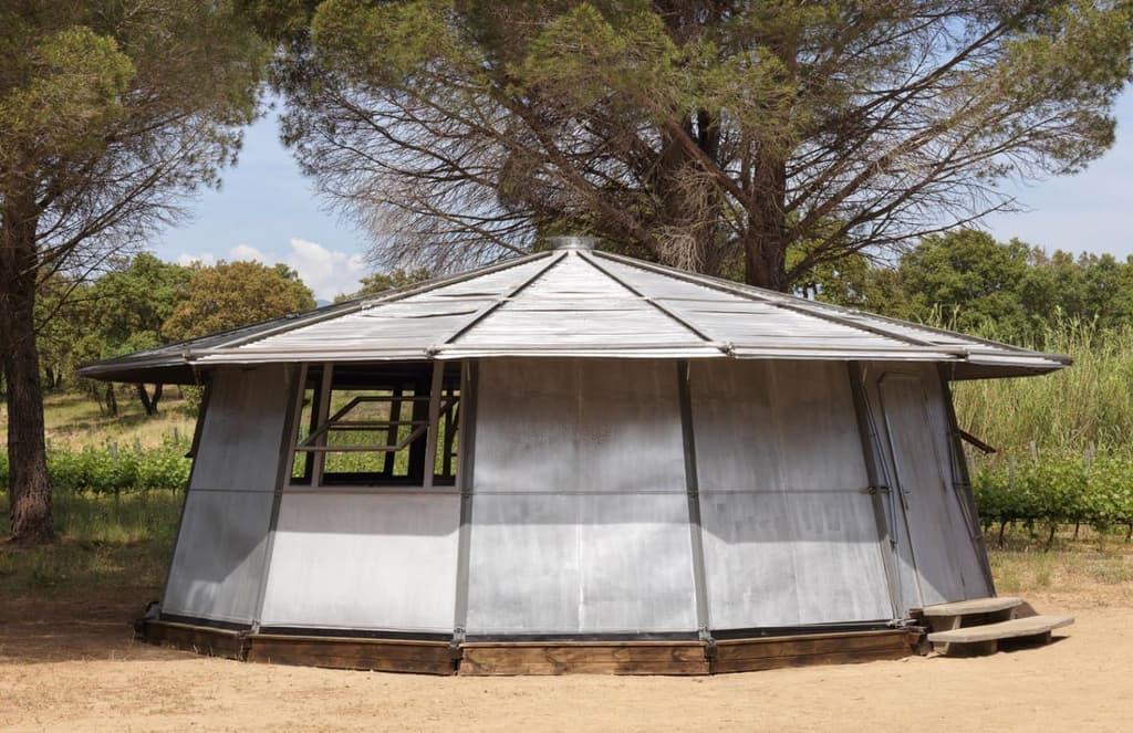 A Jean Prouvé-approved prefab is on display in Girona