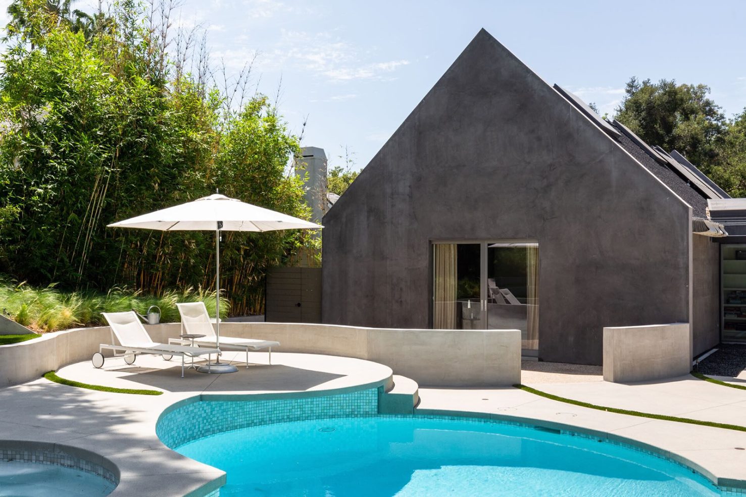 Concrete is king at this Pasadena home designed for entertaining The