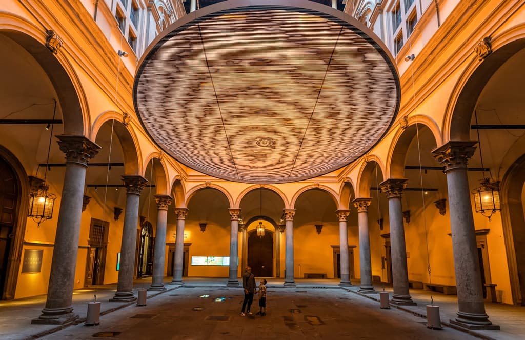 Olafur Eliasson brings his space-bending artworks to Florence’s Palazzo Strozzi