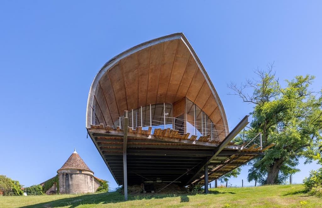Rural French estate designed by Patrick Bouchain asks for €2.63m