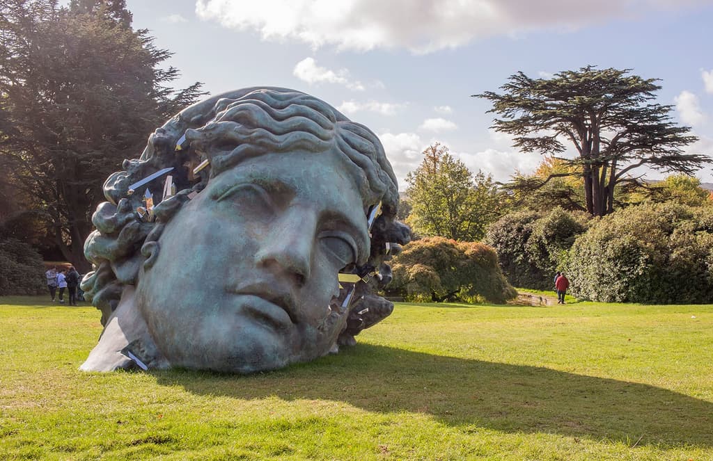 Daniel Arsham brings his 21st-century relics to Yorkshire Sculpture Park