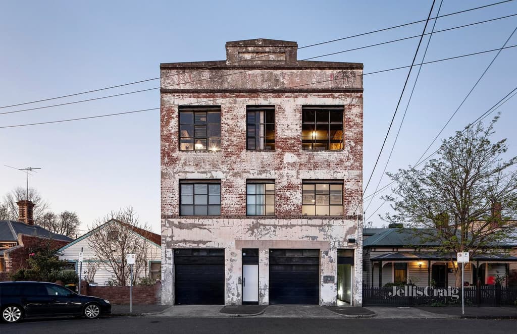 Inside a converted Melbourne warehouse in Brunswick