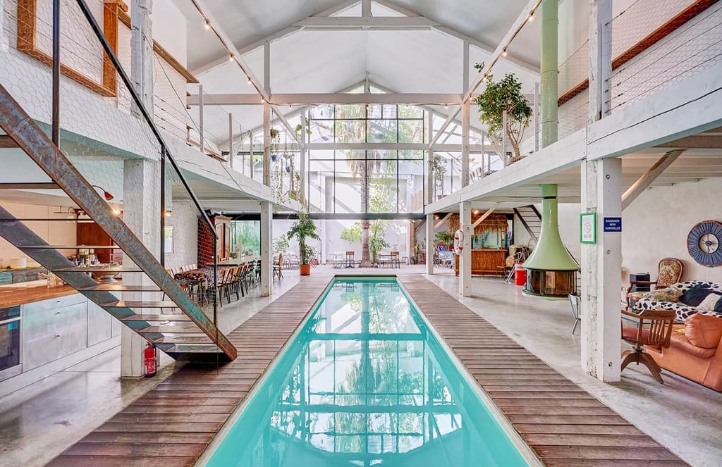 Architect Rudy Ricciotti turned a Marseille post office into a beach-inspired home