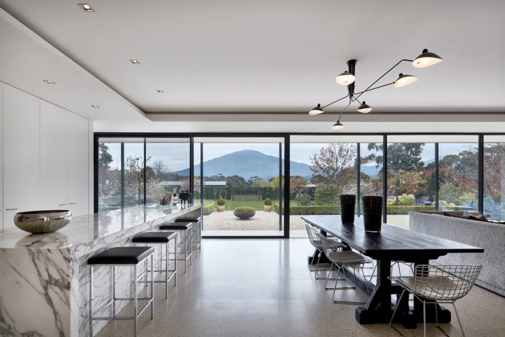 A minimalist glass house is for sale in Victoria’s Macedon Ranges The