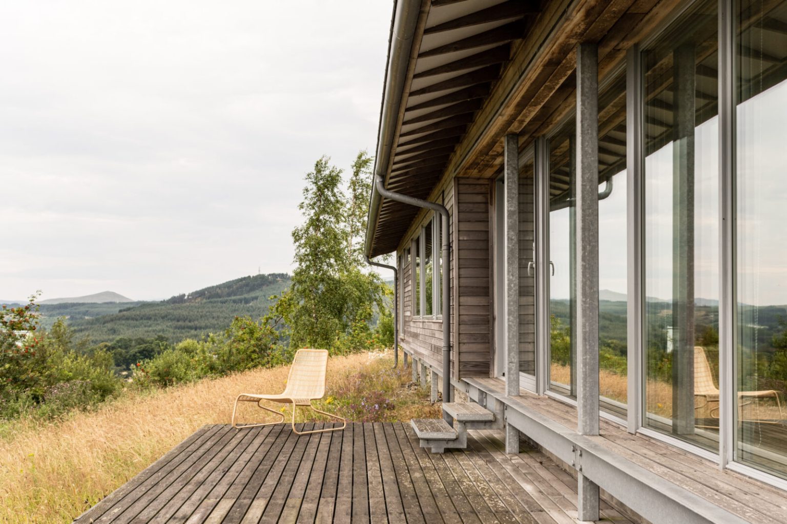 This secluded Scottish hideaway has incredible views of the Galloway