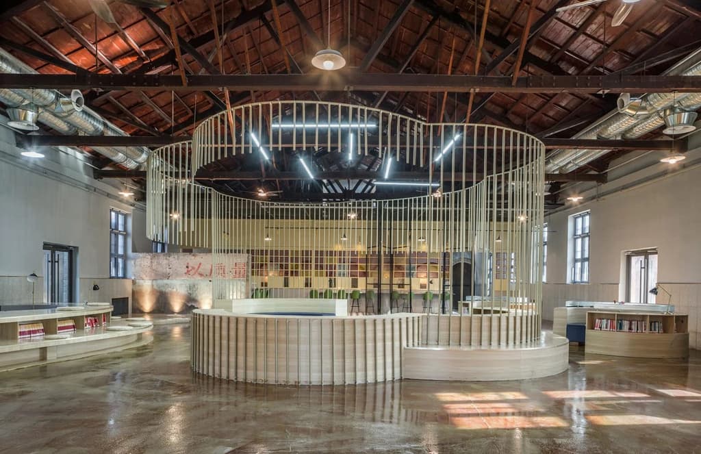 A miner’s canteen in Handan, China, is reborn as a culture centre