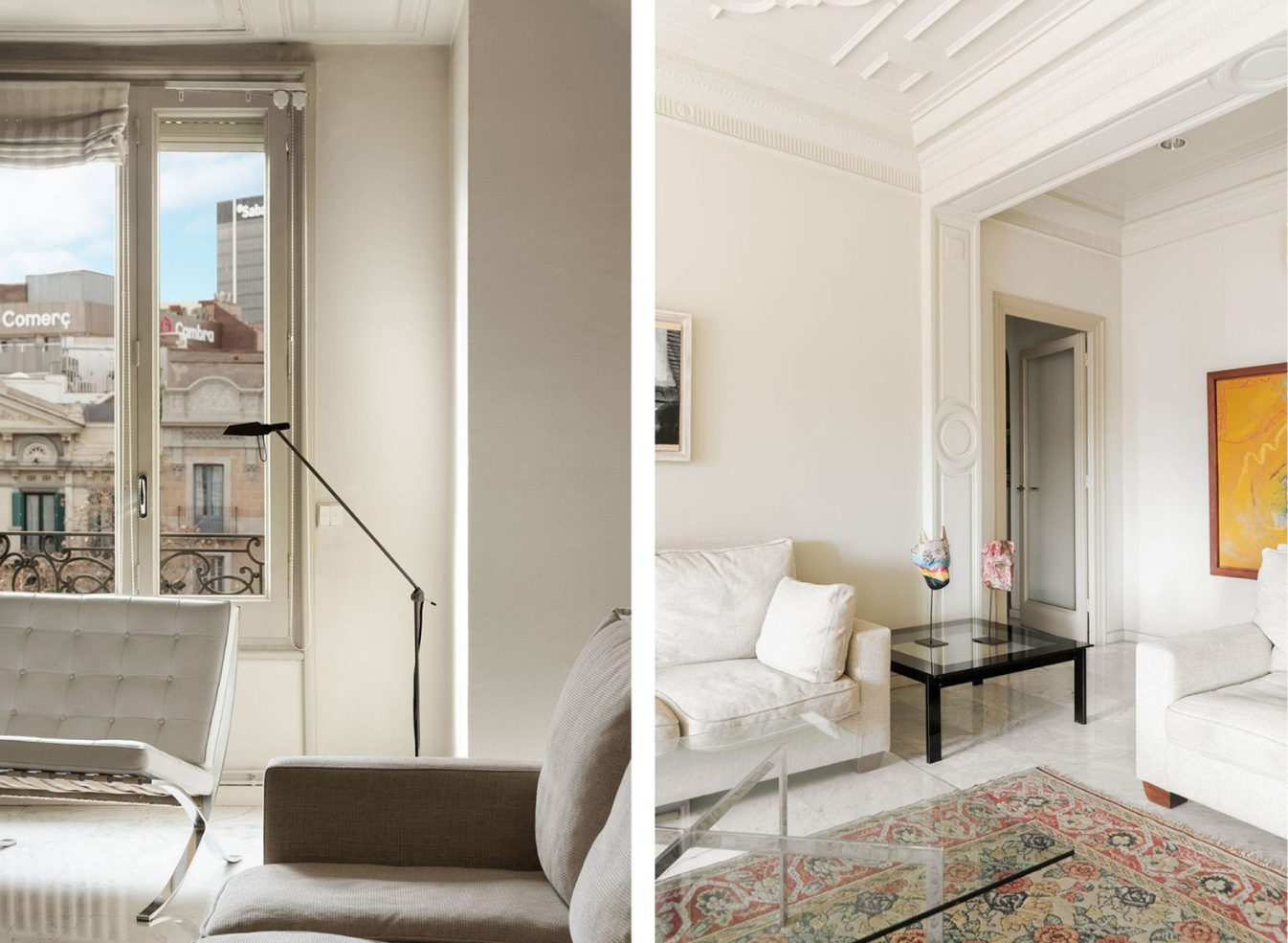 Modernist Barcelona apartment lists for €1.8m - The Spaces