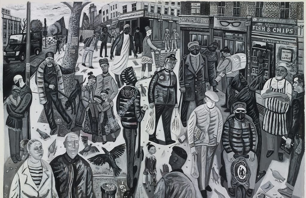 Tales of the City: artist Ed Gray's paintings of London celebrate everyday encounters
