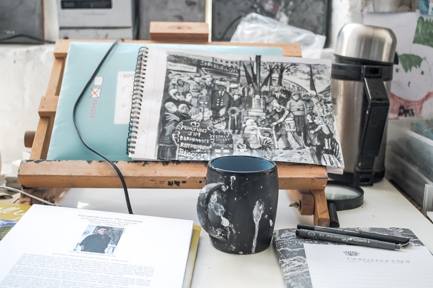 Tales of the City artist Ed Gray's paintings of London celebrate