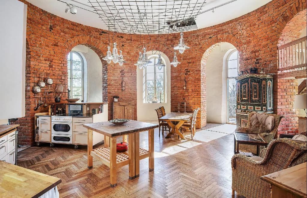 A converted water tower is for sale outside of Stockholm