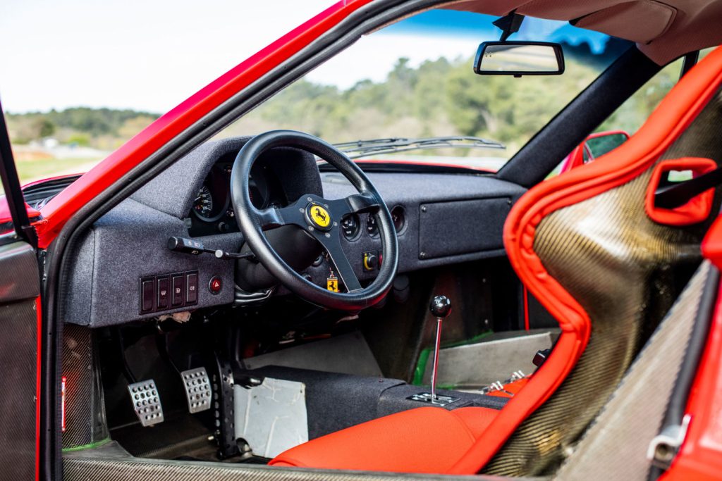 Alain Prost's Ferrari F40 is up for auction with no reserve - The Spaces