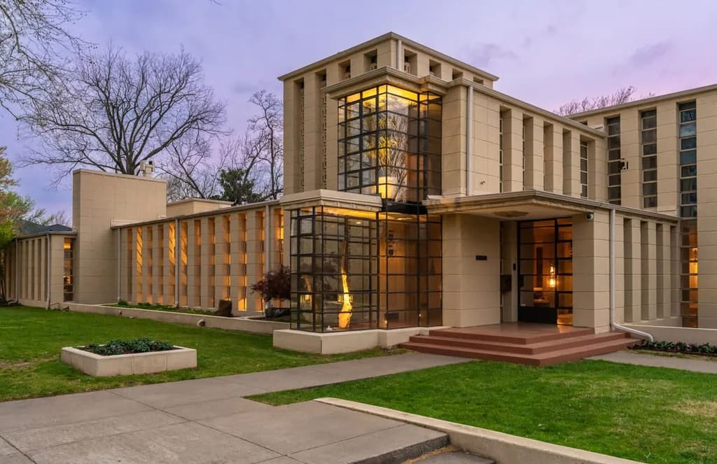 Frank Lloyd Wright’s renovated Westhope lists for $7.9m