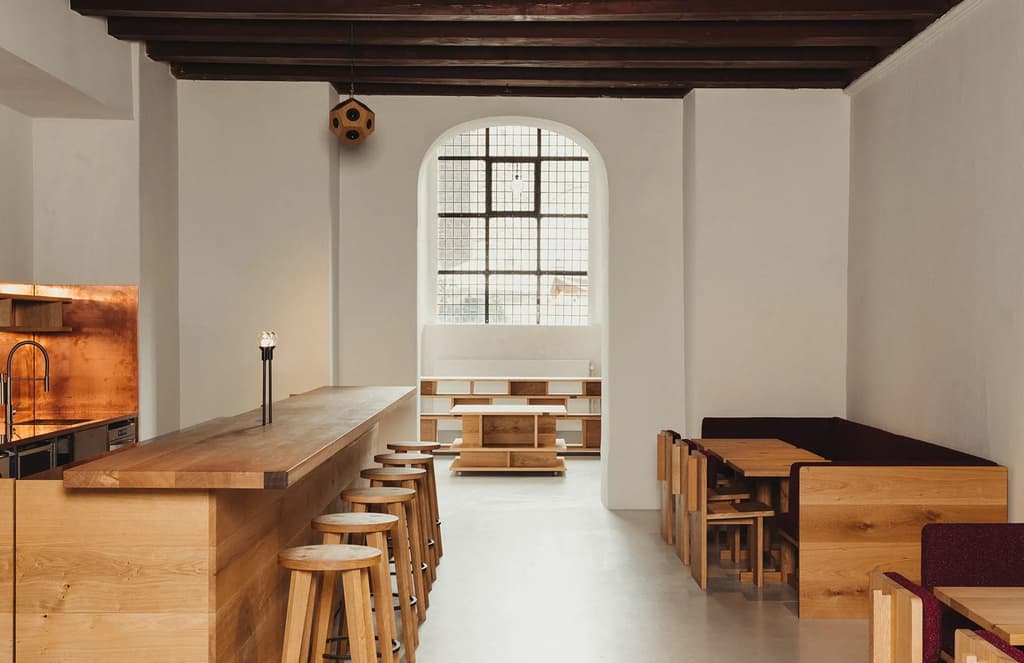 Copenhagen’s Nikolaj Kunsthal has a reverential new cafe and store