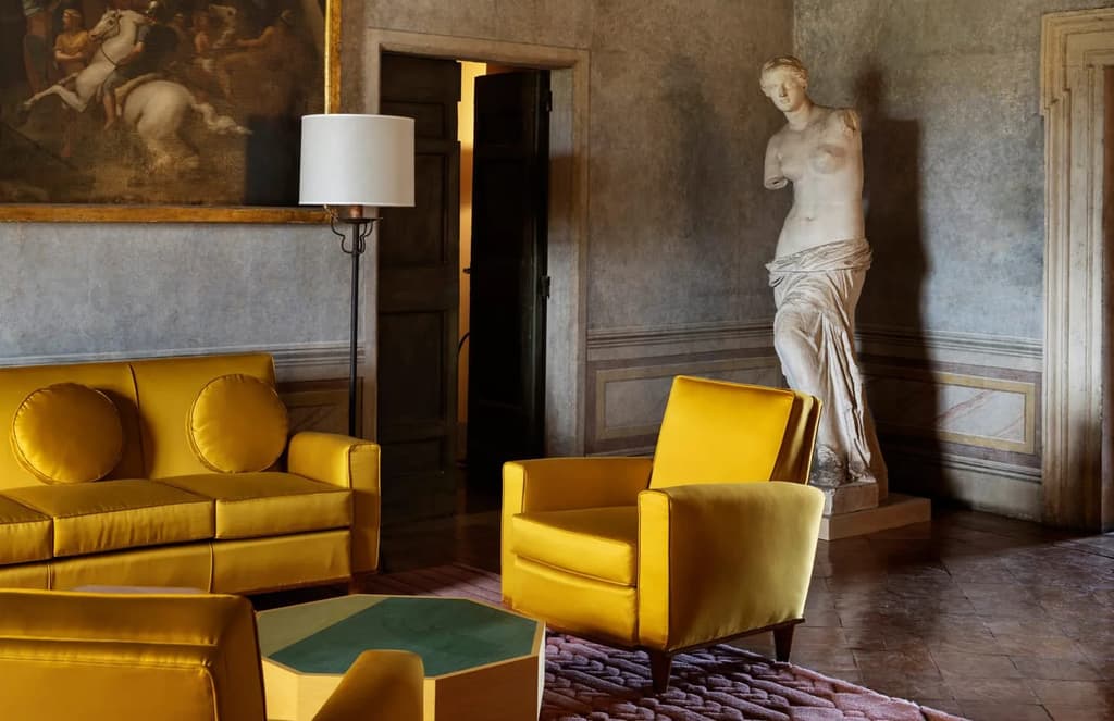 India Mahdavi enriches Villa Medici’s private rooms with colour