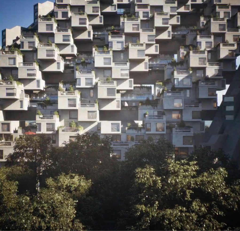 You can finally see Montreal's iconic Habitat 67 as it was meant to
