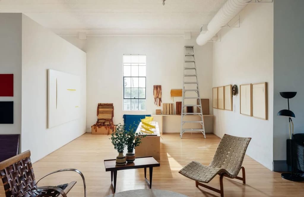 A Masonic temple is now an artist’s live/work space in Upstate New York