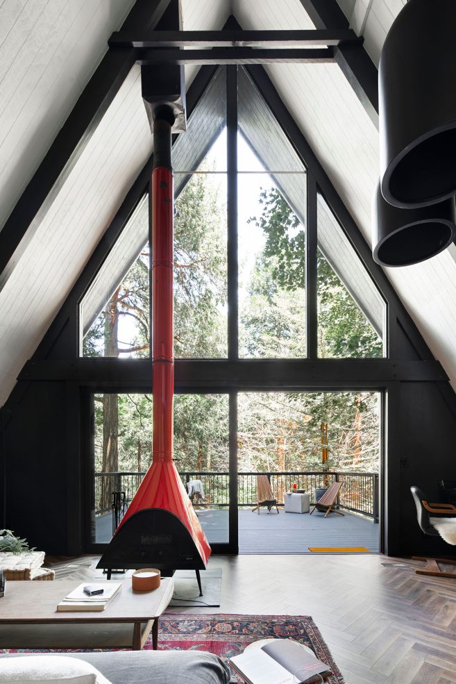 This San Bernardino Aframe offers modern mountain living The Spaces