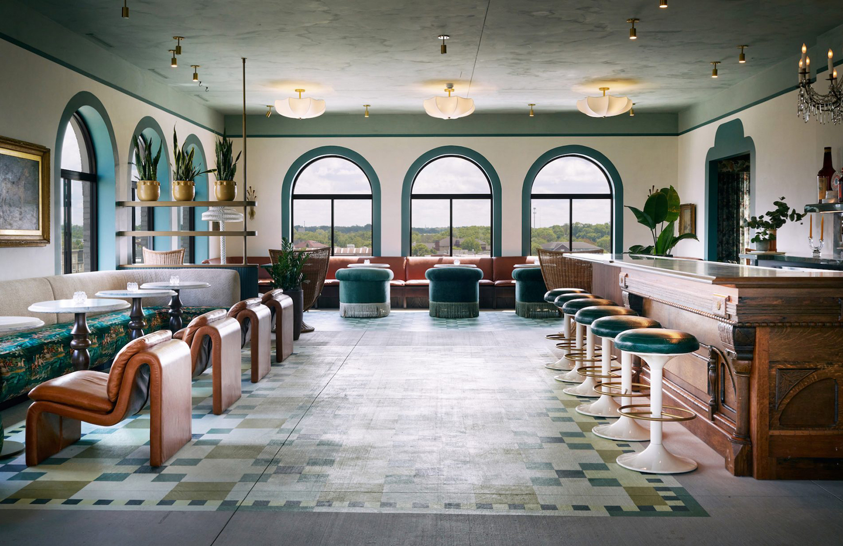 Louisville’s Hotel Genevieve offers rooms that are dipped in colour and imbued with Parisian style