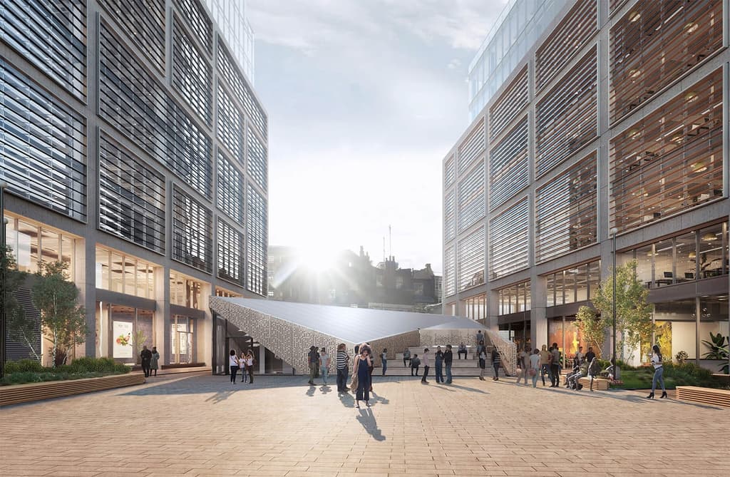 A render of the upcoming Museum of Shakespeare in Shoreditch, designed by Perkins WIll