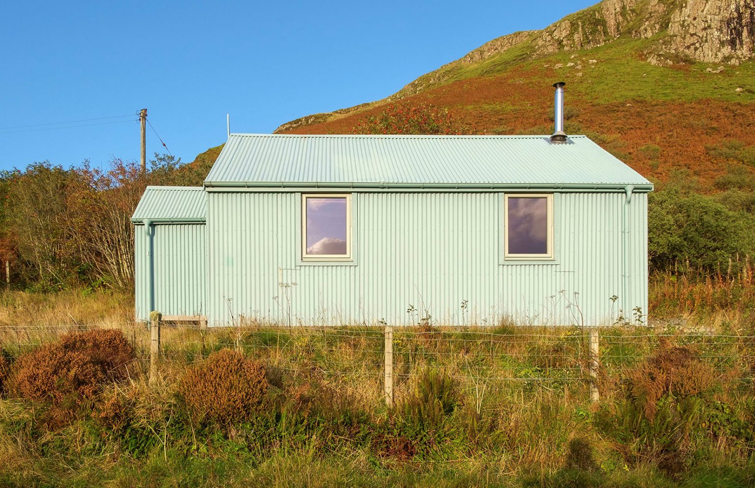 An old Mission Chapel is now a rustic retreat on the Isle of Skye The