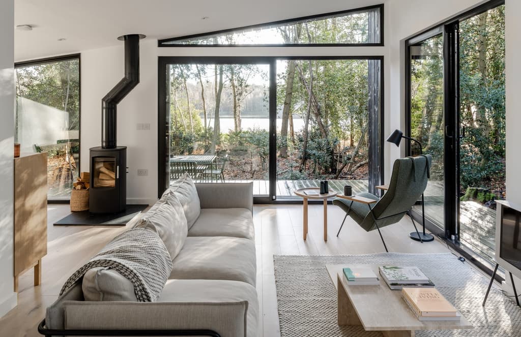 A Norfolk woodland hideaway by KOTO asks for £370k