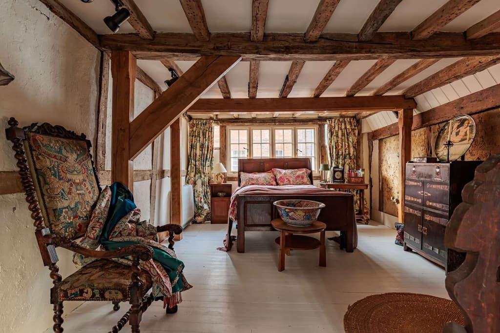 the primary bedroom suite