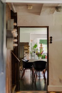 View through to the dining room