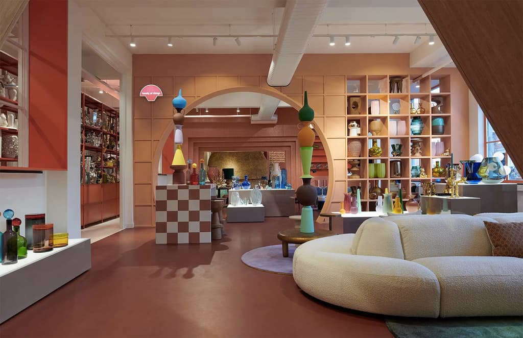 Polspotten’s Amsterdam store is an oversized playground for design lovers