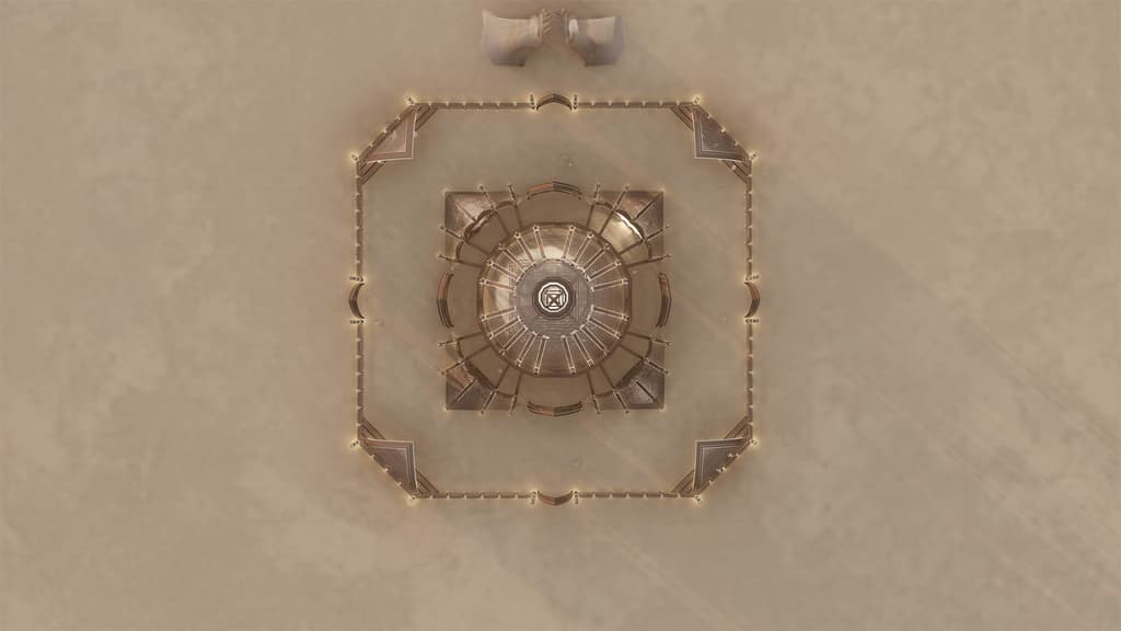Temple of Togetherness - its design evokes Lebanese weaving motifs