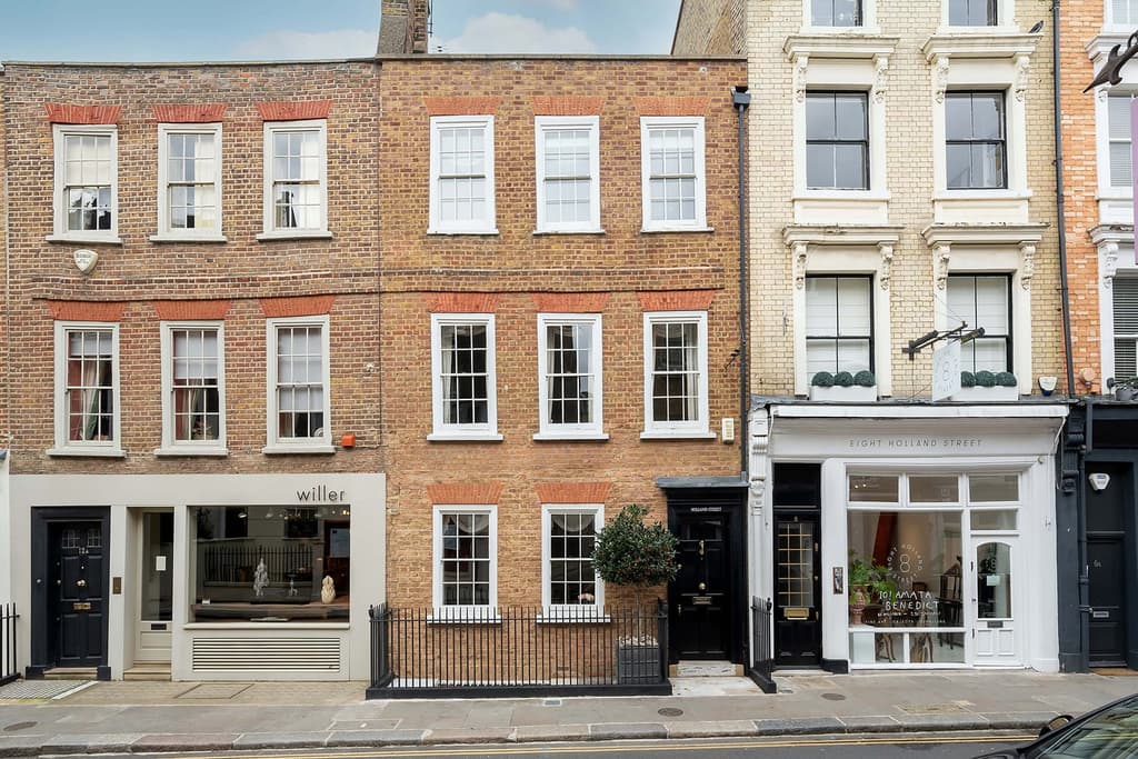 The Holland Street townhouse in Kensington