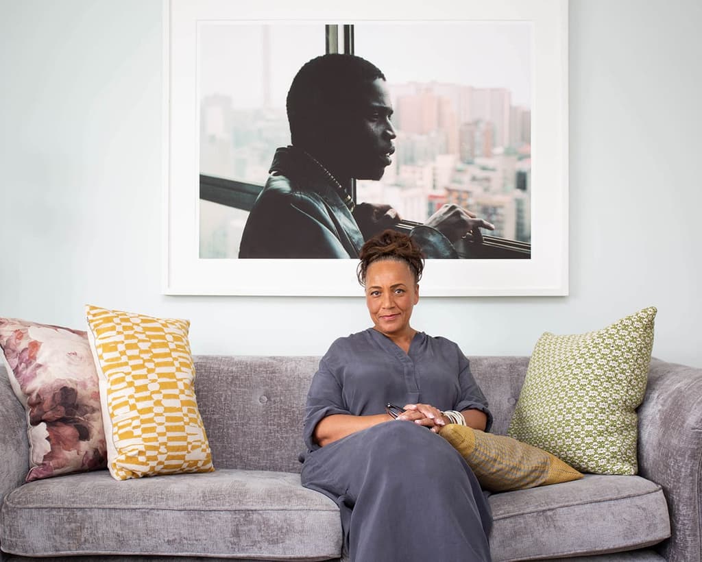 Lesley Lokko photographed by Festus Jackson Davis