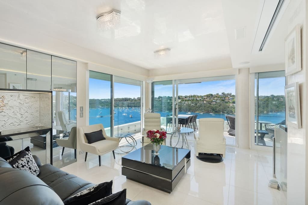 Sydney's 'floating' harbourfront home is for sale