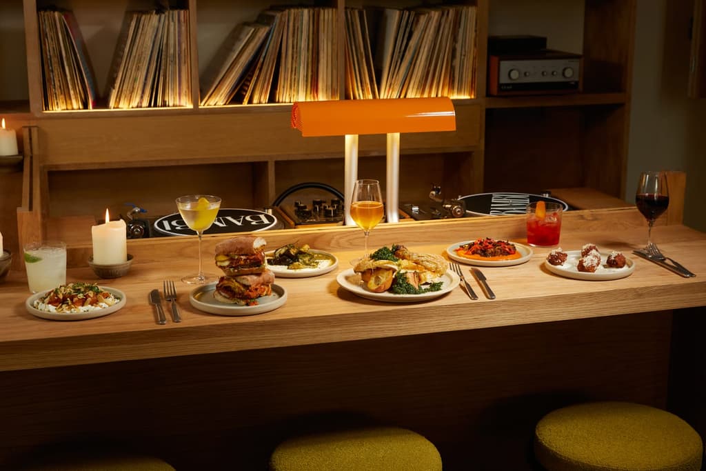 Small plate menu at Bambi